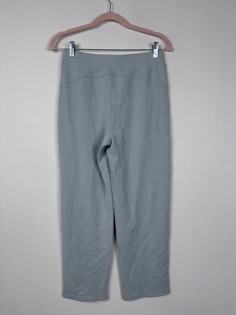 NWT OGL Sandwashed Mid Rise Pull-on Tapered Pants w/ Pockets Smoked Blue #A1999 - Picture 8 of 15